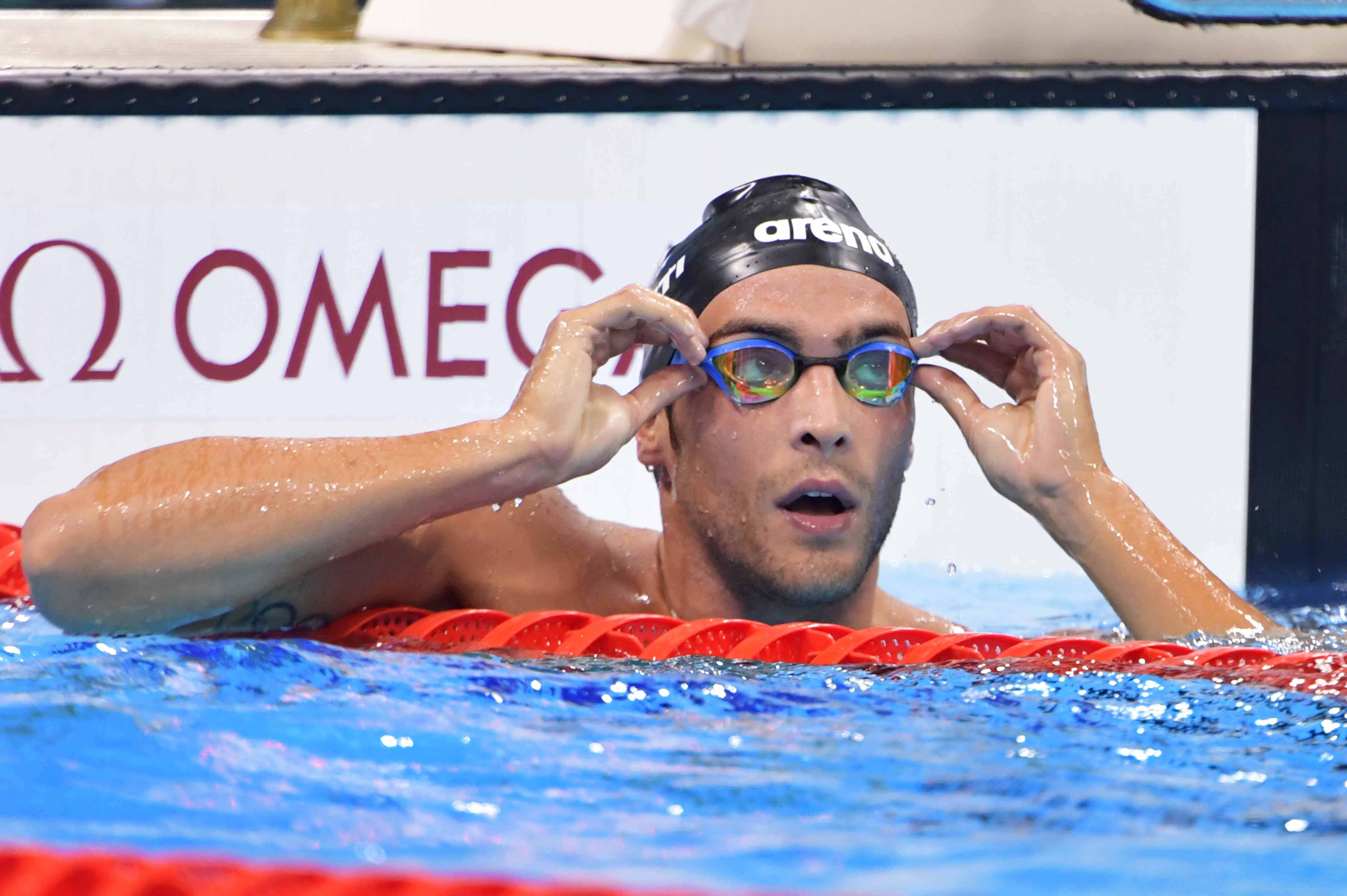 Foto  LaPresse/  Gian Mattia D'Alberto
13-08-2016  Rio De Janeiro
Sport
Giochi Olimpici Rio 2016 - Nuoto 
Nella Foto:  Gabriele Detti

Photo LaPresse/ Gian Mattia D'Alberto
13-08-2016  Rio De Janeiro
Rio 2016 Olympic  Games - Swimming
In The Picture: Gabriele Detti